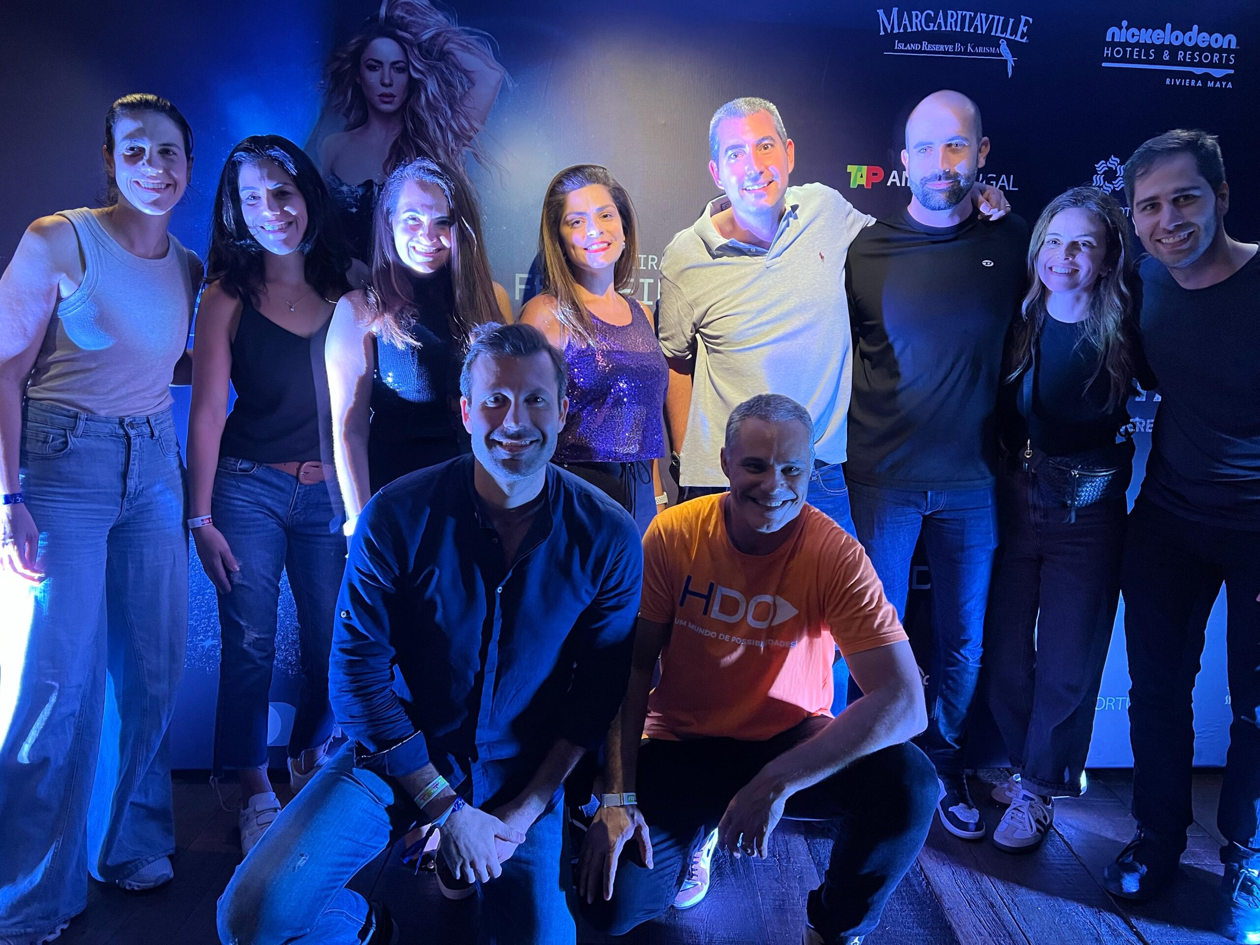 Marcio Nogueira Diretor comercial da HotelDO e Equipe da Decolar