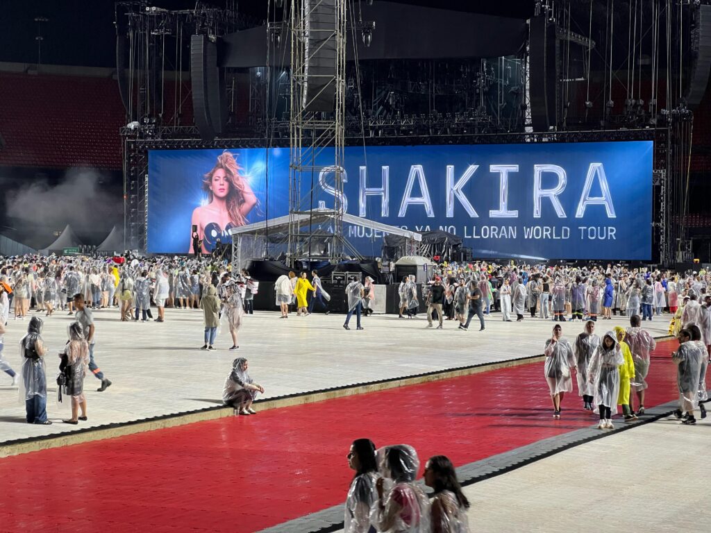 Show da Shakira no Estádio do Morumbis, em São Paulo