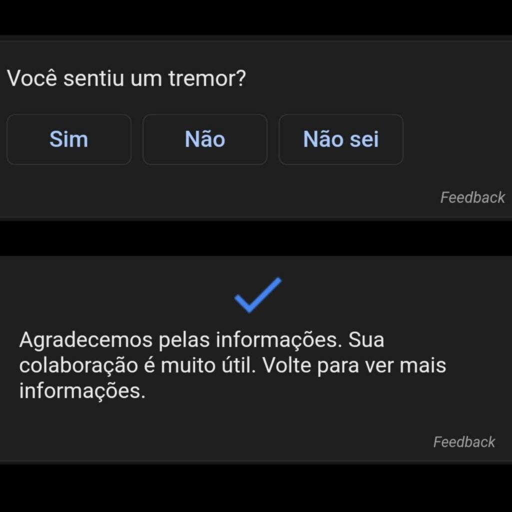 WhatsApp Image 2025 02 14 at 11.32.06 Google investiga motivo de alerta de terremoto para moradores de São Paulo e Rio de Janeiro