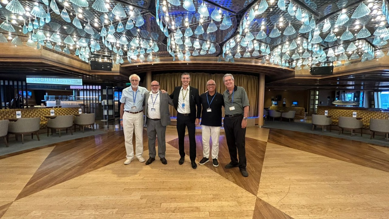 Skal Internacional do Rio de Janeiro visita Costa Favolosa e anuncia parceria para cruzeiro no Caribe 1 freit Skal Internacional do Rio de Janeiro visita Costa Favolosa e anuncia parceria para cruzeiro no Caribe