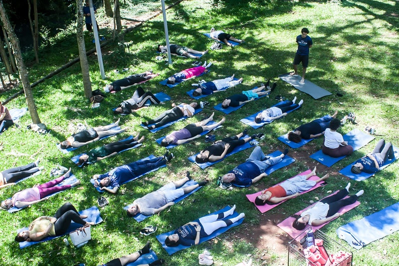 Norwegian Cruise Line realiza evento para o lançamento da campanha "Walk For Wellness" 1 Evento lançamento “Walk For Wellness” da NCL no Parque Ibirapuera proporcionou um momento de relaxamento aos convidados (Divulgação/NCL)