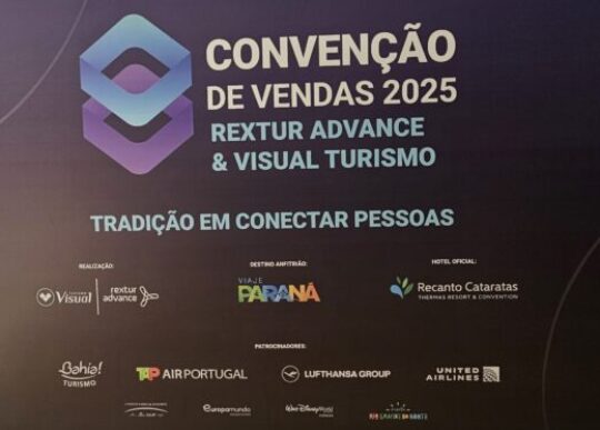 Convenção de Vendas inédita entre Rextur Advance e Visual Turismo começa daqui a pouco em Foz do Iguaçu