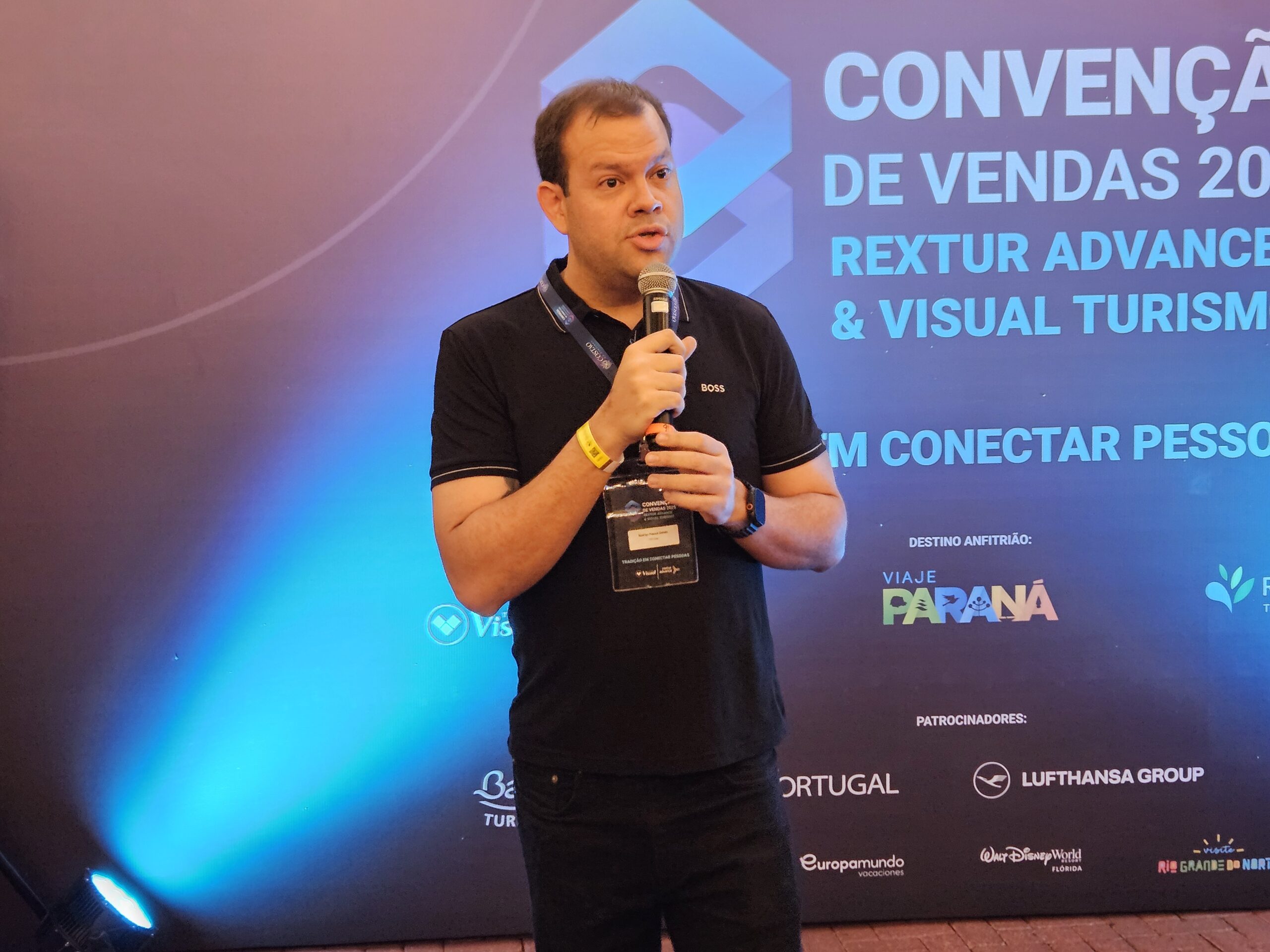 Rodrigo Galvão, diretor de produtos nacionais da CVC Corp, enfatiza que o evento só é possível graças aos parceiros que acreditam no potencial de todo o Grupo