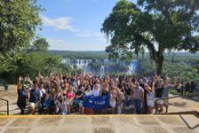 Cataratas do Iguaçu marcam fim de city tour por Foz do Iguaçu; veja fotos de uma das 7 Maravilhas Mundiais da Natureza