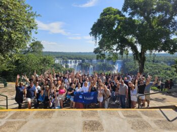 Cataratas do Iguaçu marcam fim de city tour por Foz do Iguaçu; veja fotos de uma das 7 Maravilhas Mundiais da Natureza