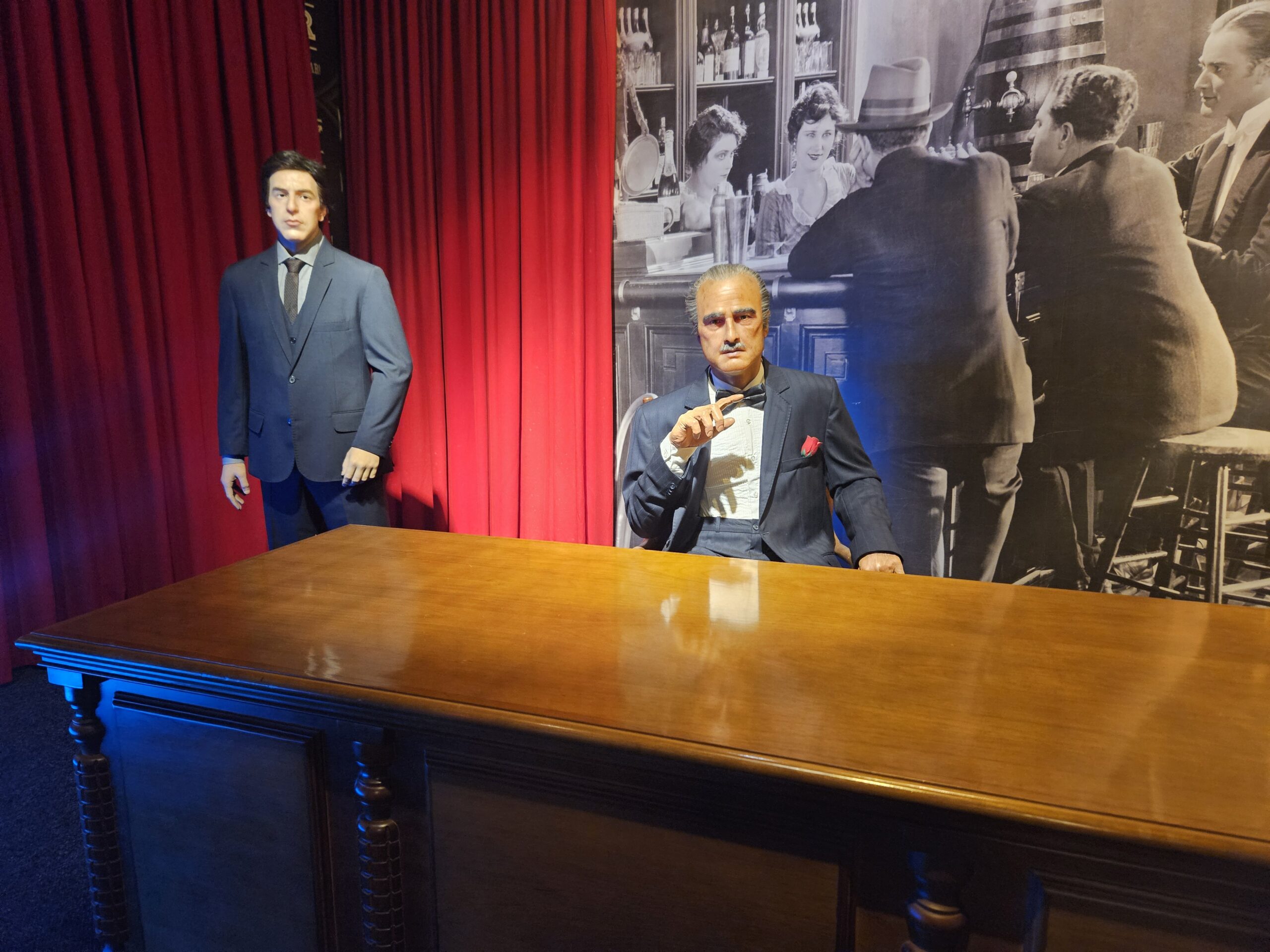 Al Pacino e Marlon Brando Al Pacino e Marlon Brando