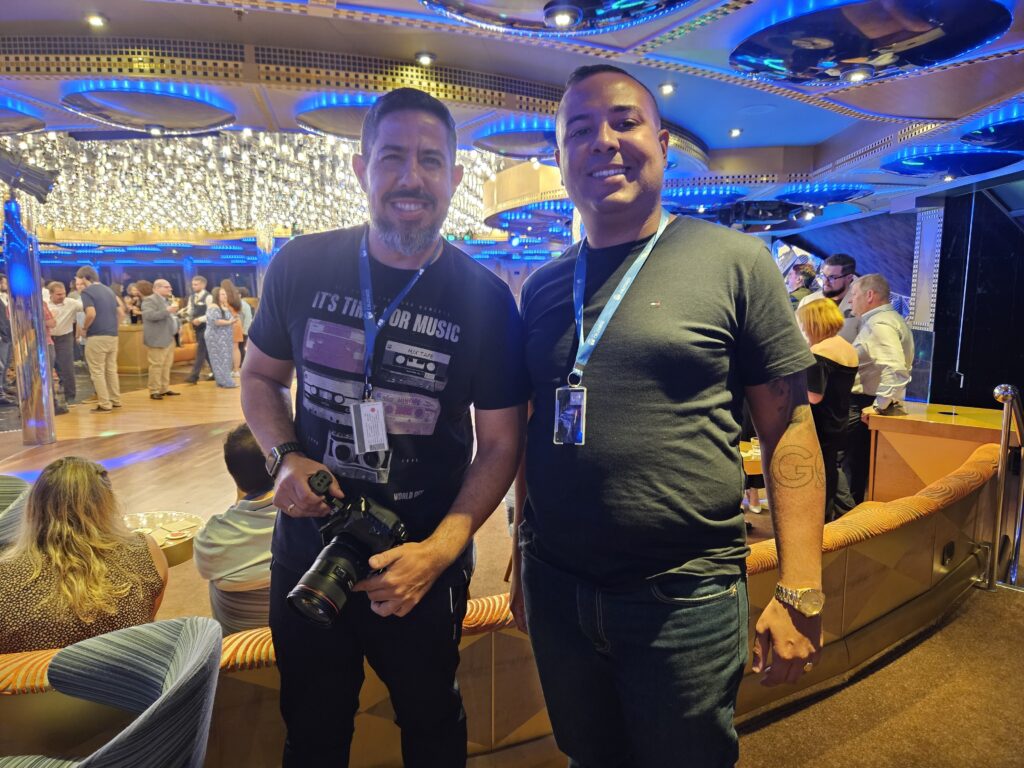 Rafael Lopes e Igor Alcântara, da Mundo dos Cruzeiros Rafael Lopes e Igor Alcântara, da Mundo dos Cruzeiros