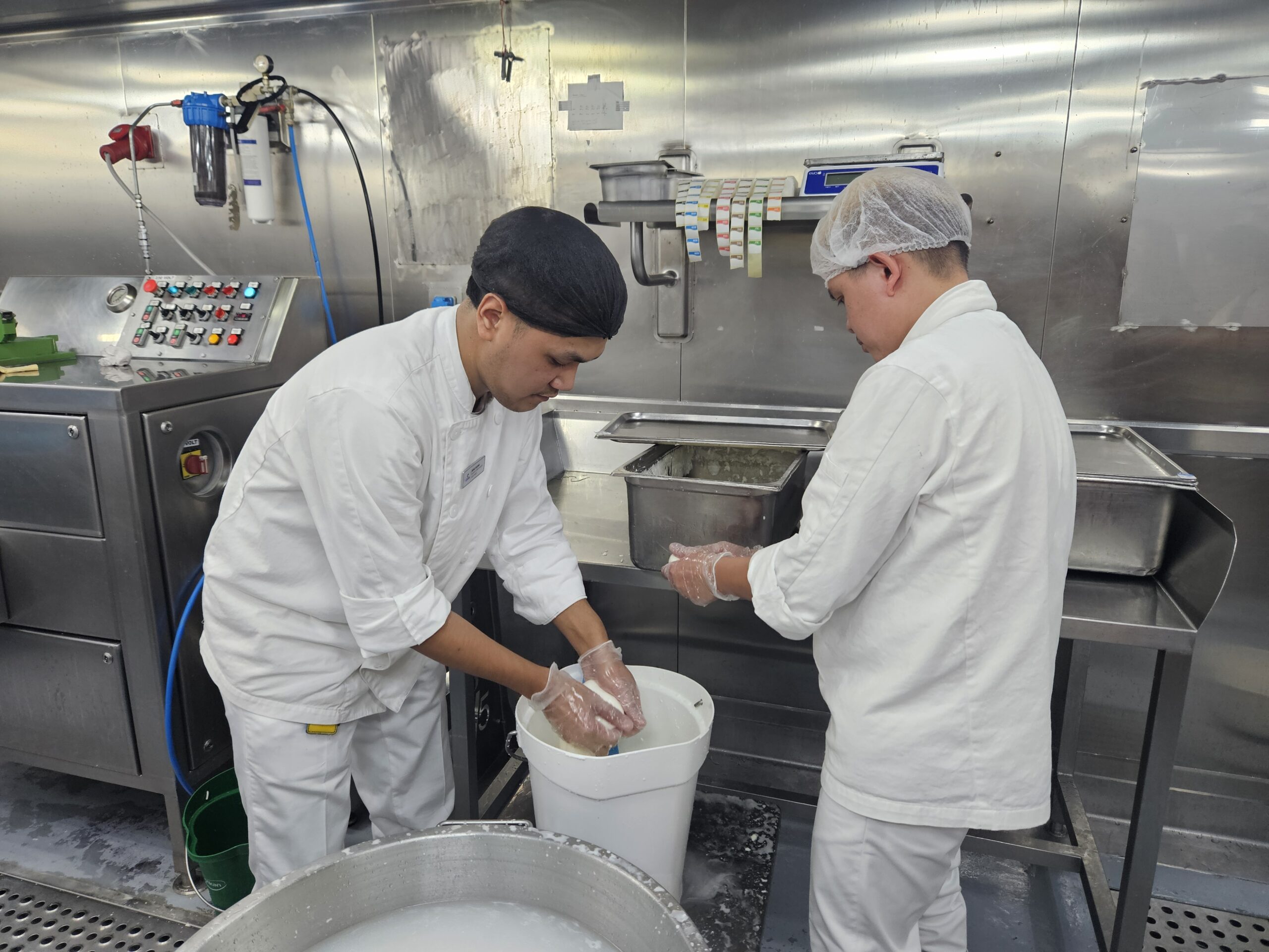 Preparação de burrata