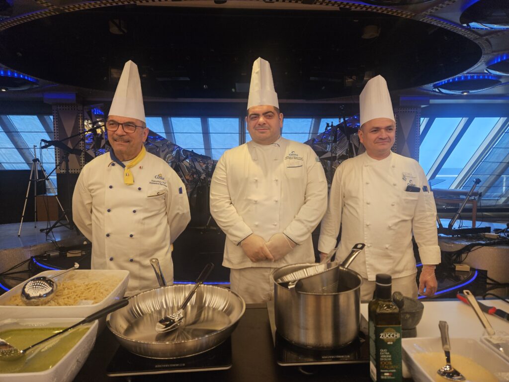Chefs do Costa Favolosa