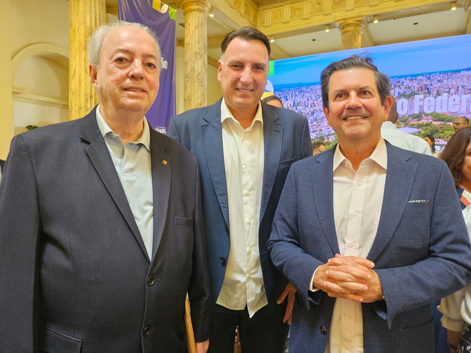Nilo Sérgio Félix, Pedro Augusto Guimarães e Otávio Leite