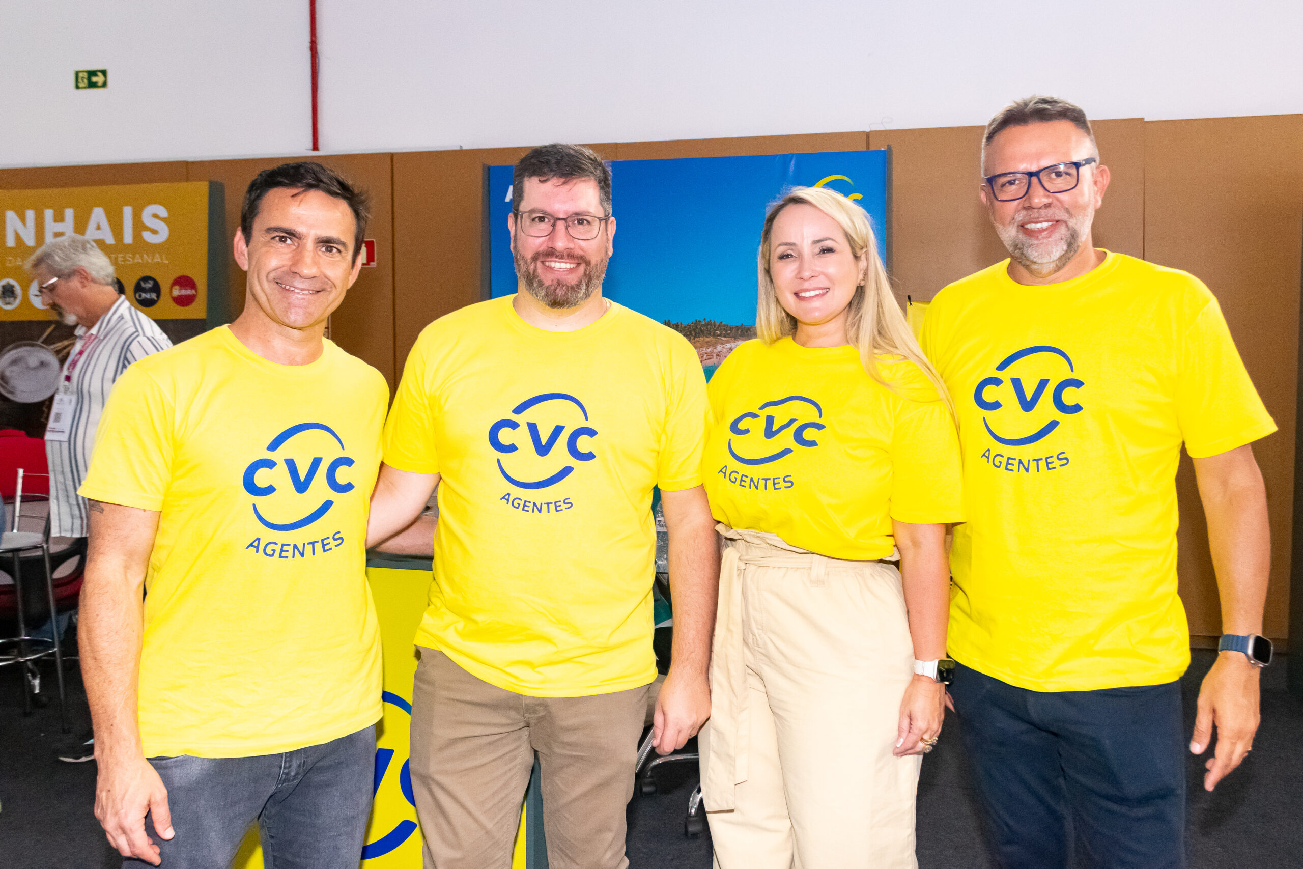 A CVC levou seus executivos para fazer networking na Expo Turismo Paraná