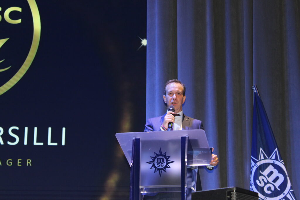 Adrian Ursilli, diretor geral da MSC Cruzeiros no Brasil