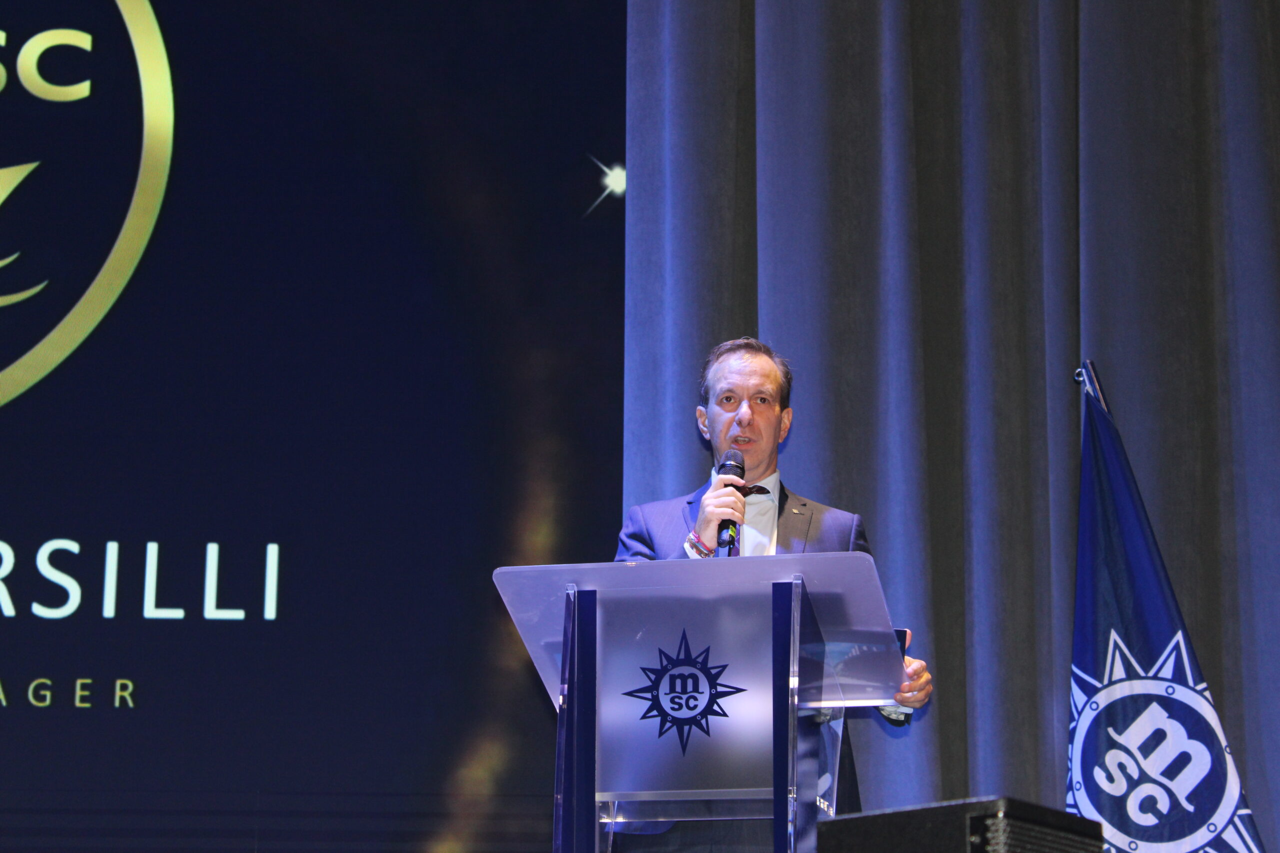 Adrian Ursilli, diretor geral da MSC Cruzeiros no Brasil Adrian Ursilli, diretor geral da MSC Cruzeiros no Brasil