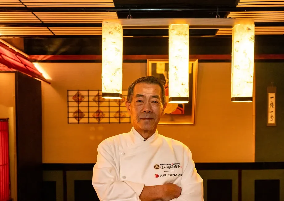 Air Canada aposta na alta gastronomia japonesa com menu exclusivo do chef Masaki Hashimoto Air Canada aposta na alta gastronomia japonesa com menu exclusivo do chef Masaki Hashimoto