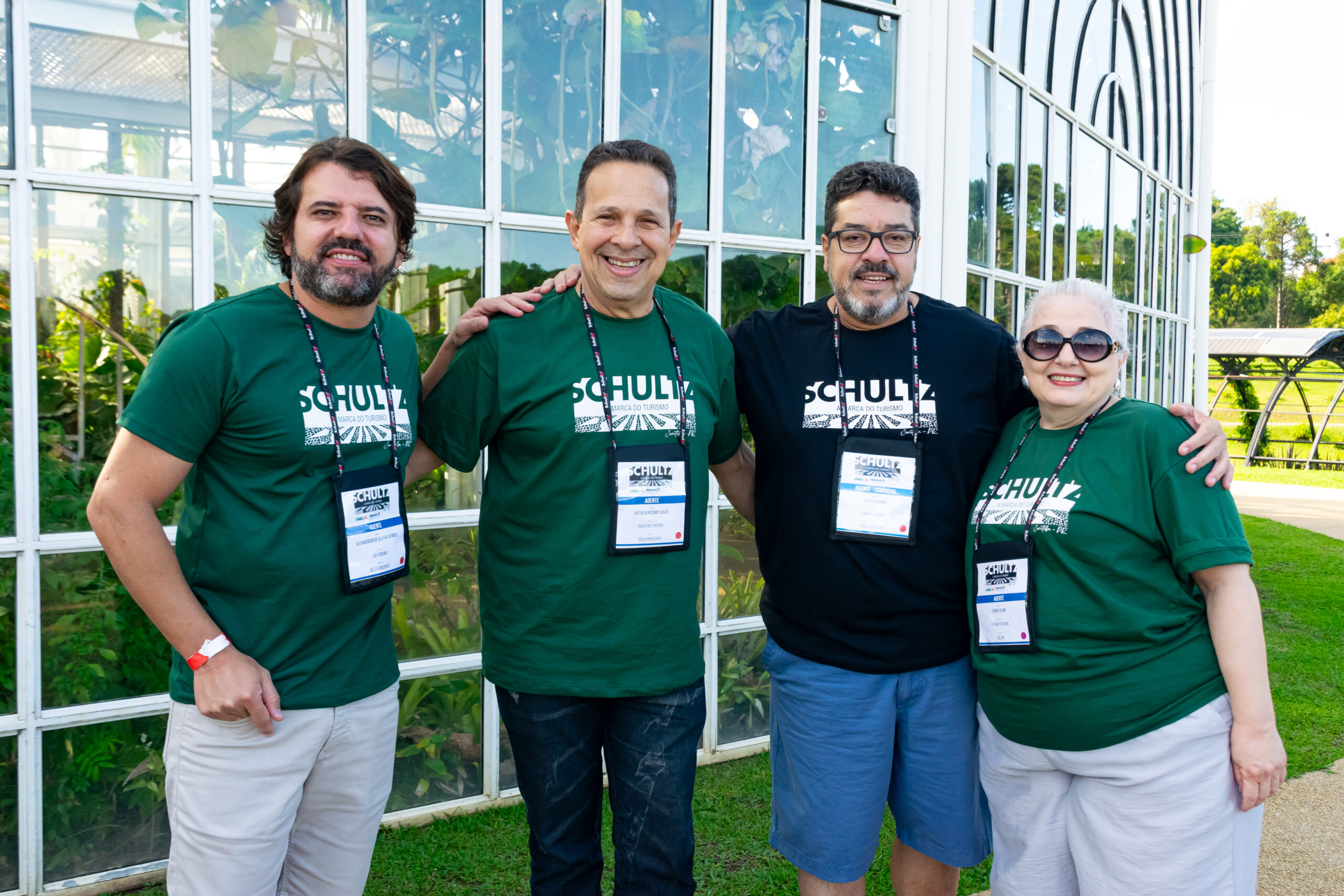Aleanderson Mendes, Artur Souza, Celso Oliveira e Denise Kazam, de Belo Horizonte
