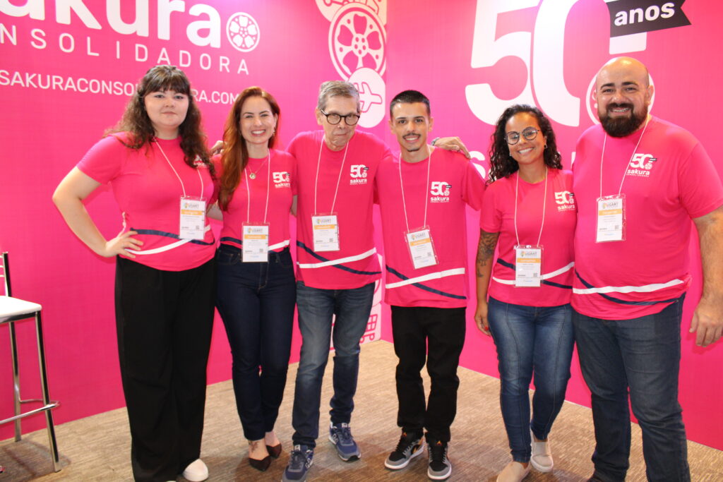 Ana Carolina Alves, Tainara Dini, Cassio Oliveira, Alex Mesquita, Danielli Oliveira, Fernando Blanco, da Sakura Consolidadora