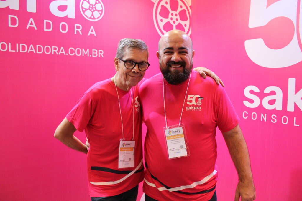 Cassio Oliveira e Fernando Blanco, da Sakura Consolidadora