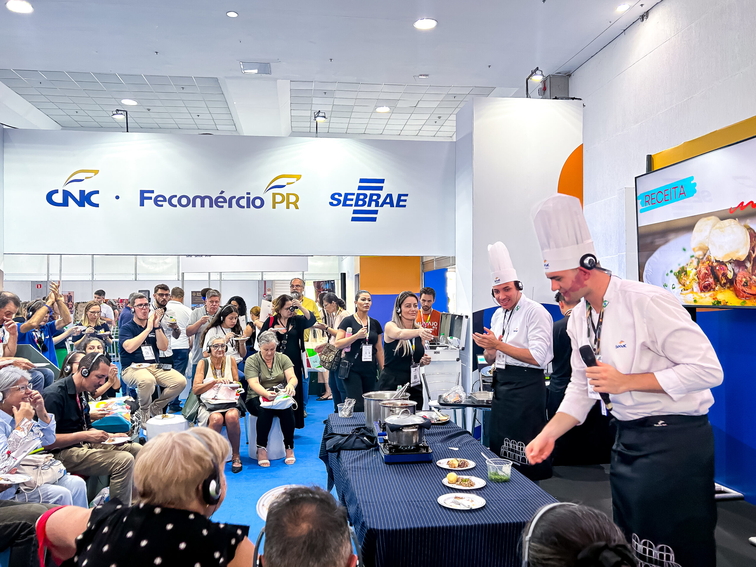 Cooking show na Expo Turismo Paraná