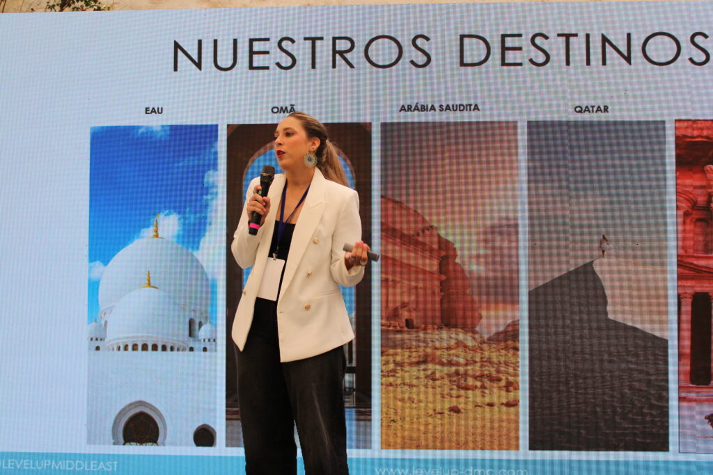 Daniela Belizan, da Travel & Lifestyle, que representa Dubai