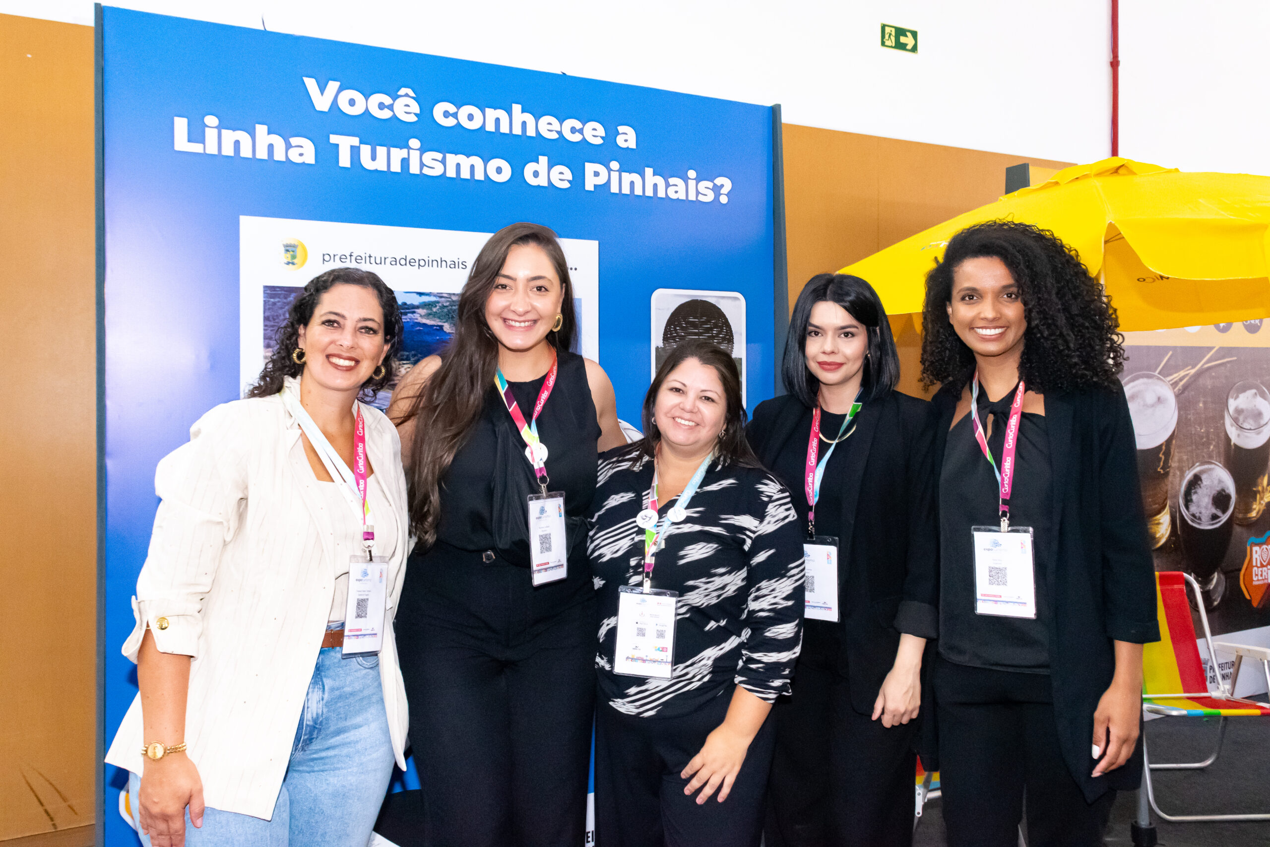 Delegação de Pinhais na Expo Turismo Paraná