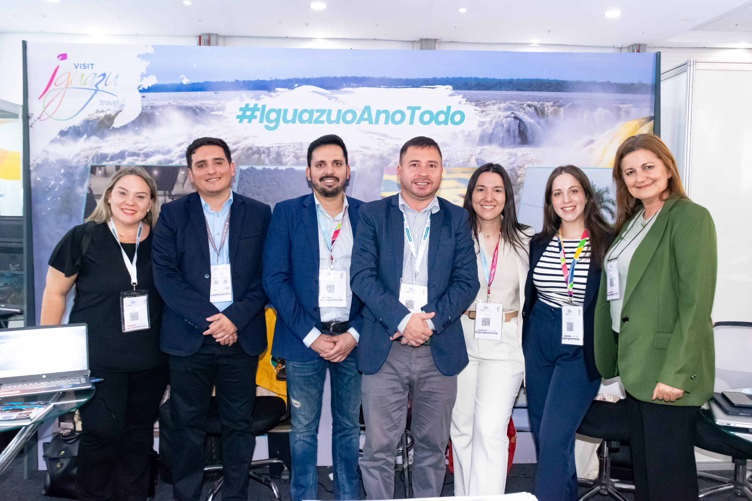 Delegação do Iguazu na Expo Turismo Paraná