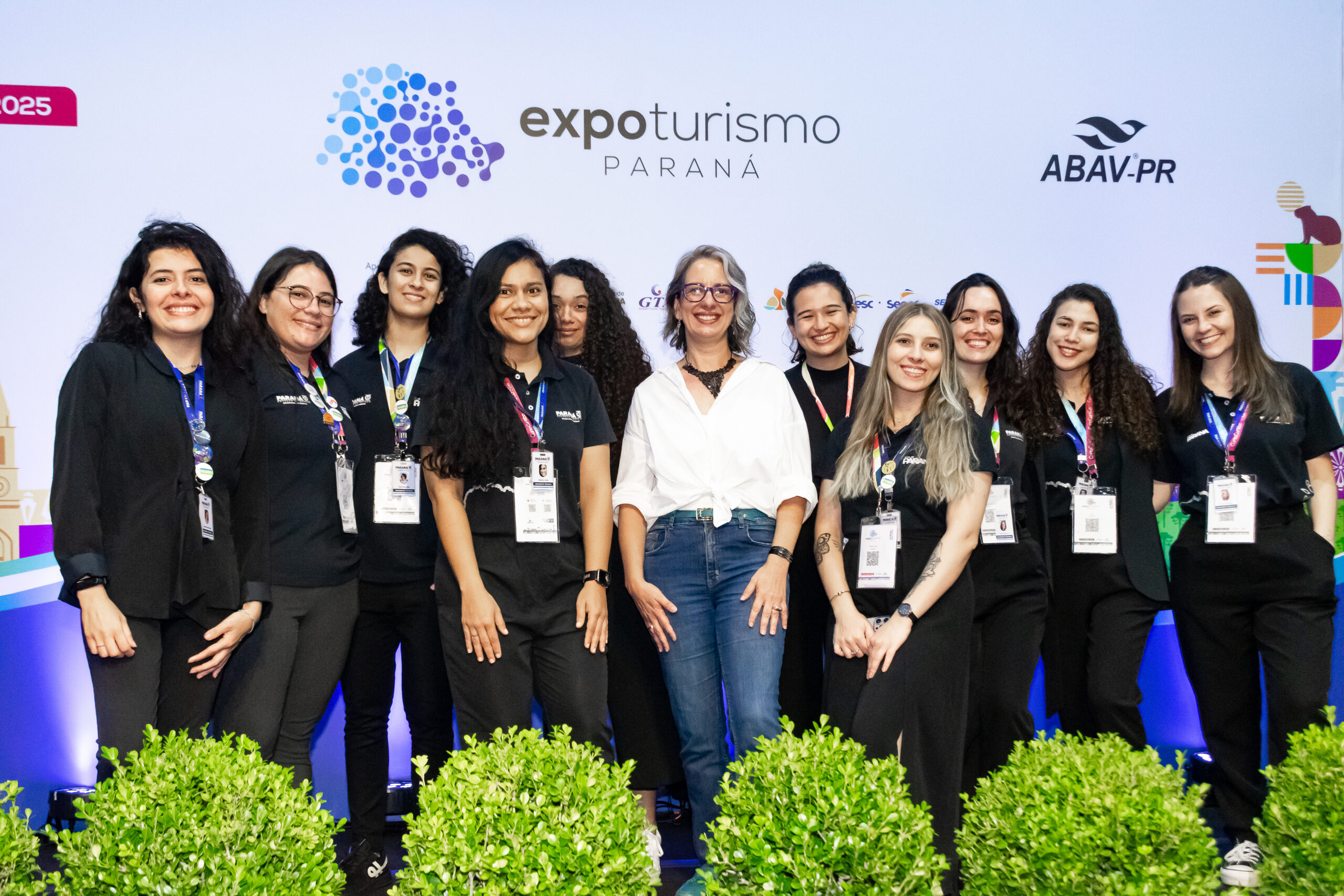 Delegação do Paraná na feira