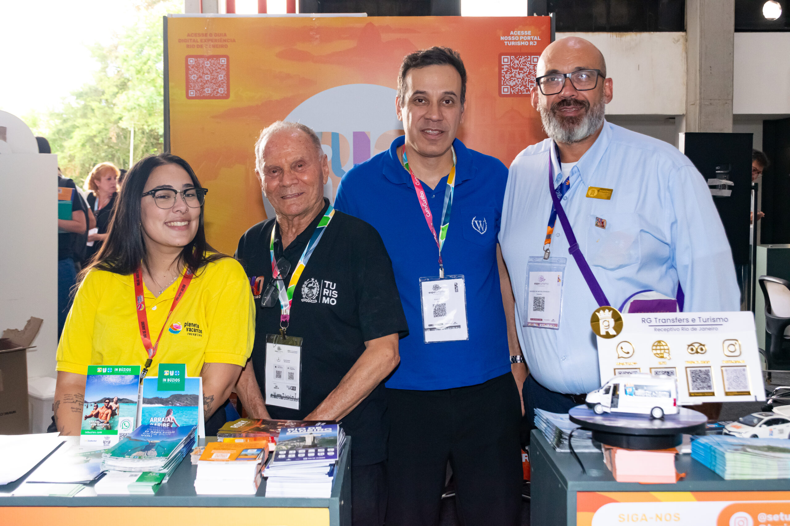 Delegação do Rio de Janeiro na Expo Turismo Paraná