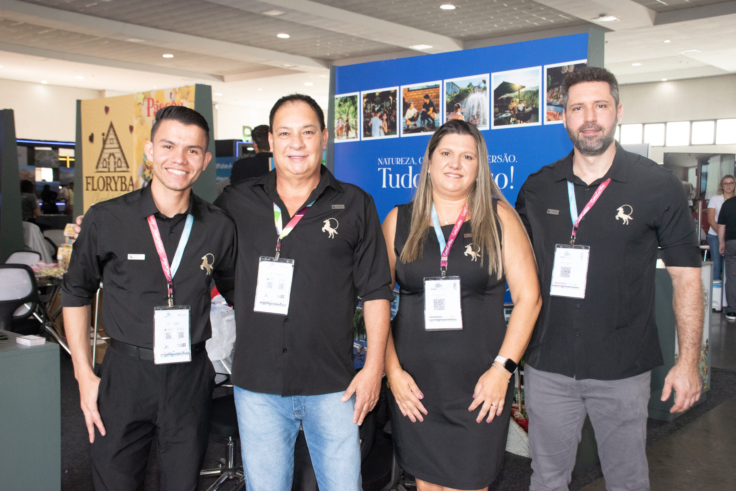 Equipe da Fazzenda Park Resort