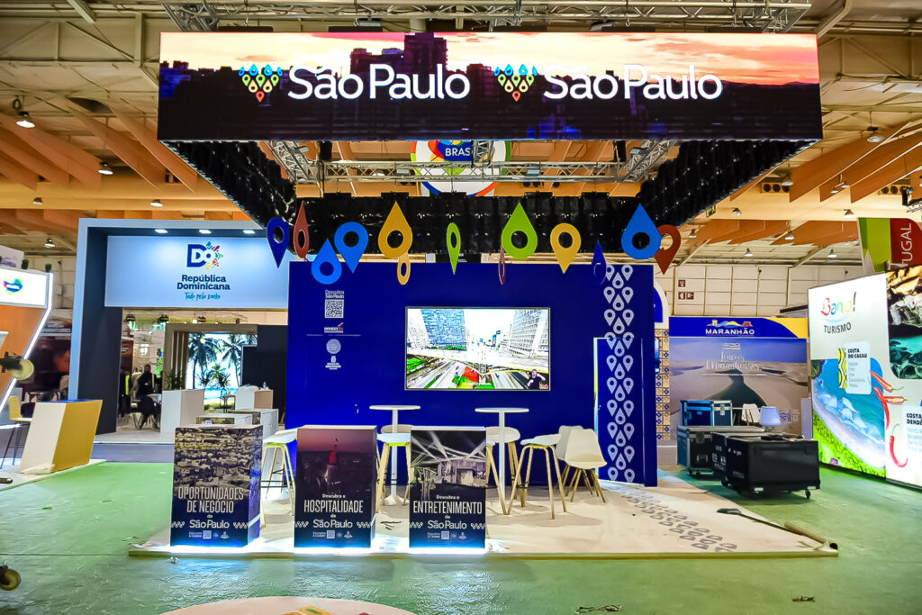 Estande de São Paulo na BTL 2025