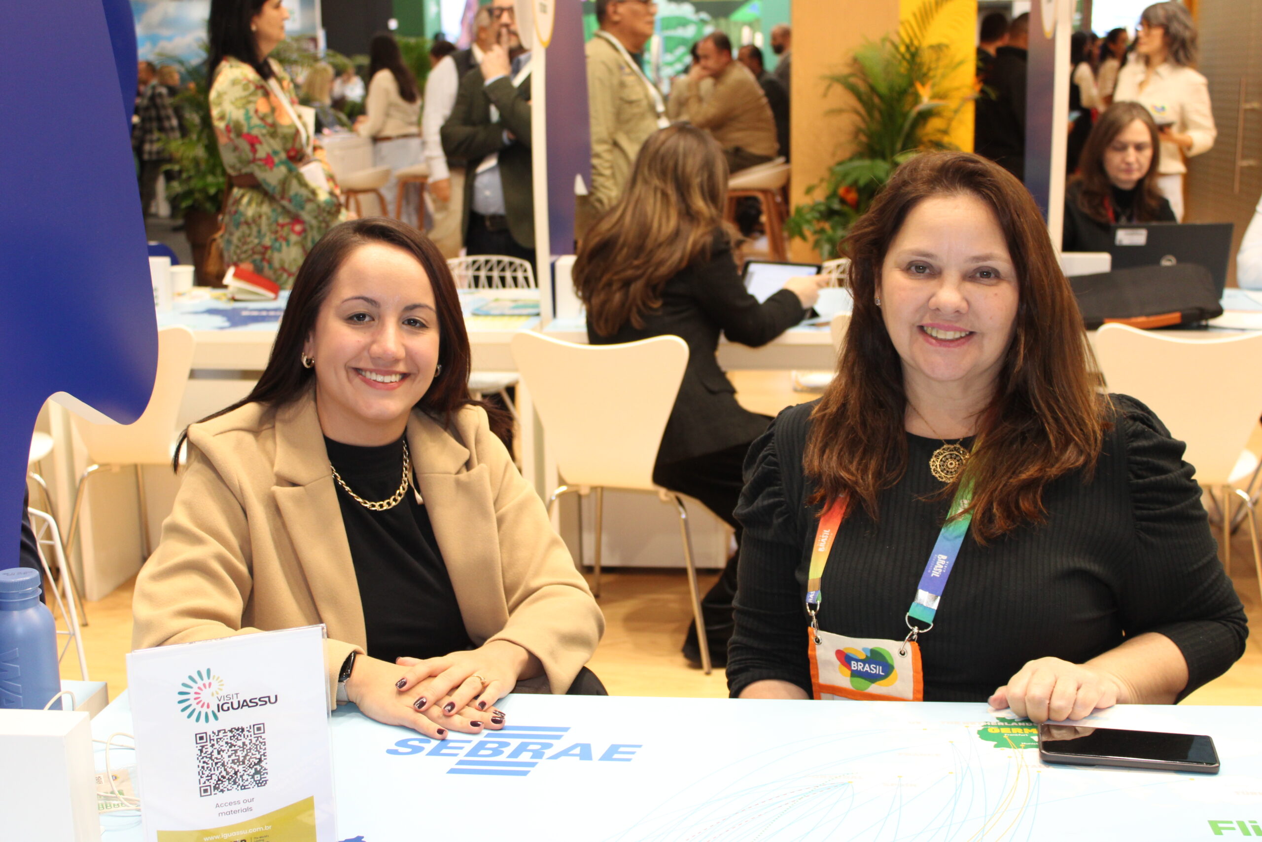 Even Mota e Célia Andrade, do Visit Iguassu Even Mota e Célia Andrade, do Visit Iguassu