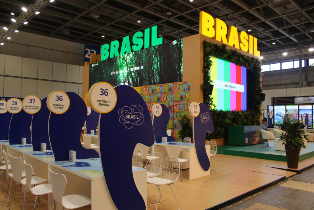 48 coexpositores participam da ITB 2025 no estande da Embratur