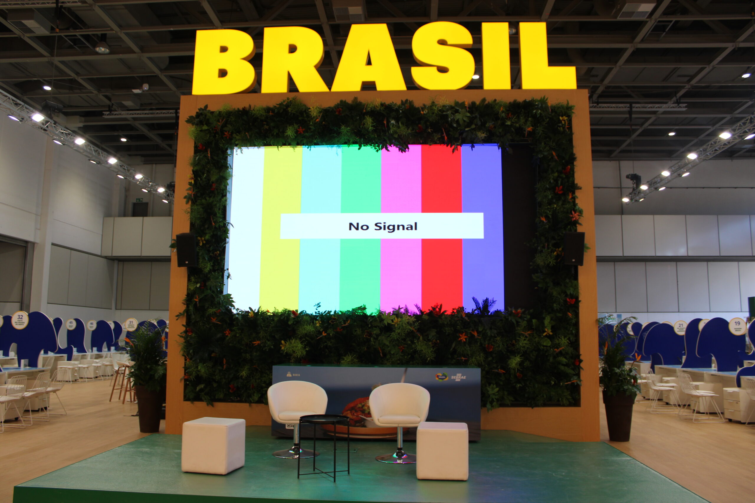 O estande da Embratur conta com 48 coexpositores neste ano