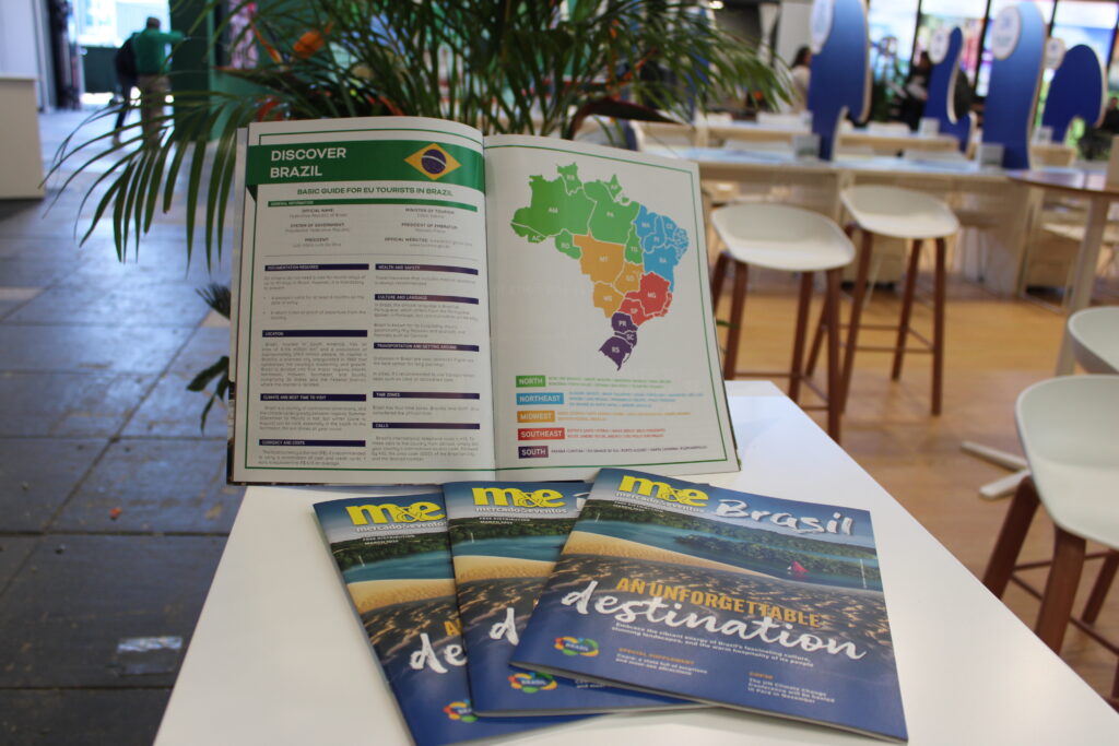 Em inglês, a edição especial da revista conta com dicas de destinos e entrevistas exclusivas com autoridades do turismo brasileiro