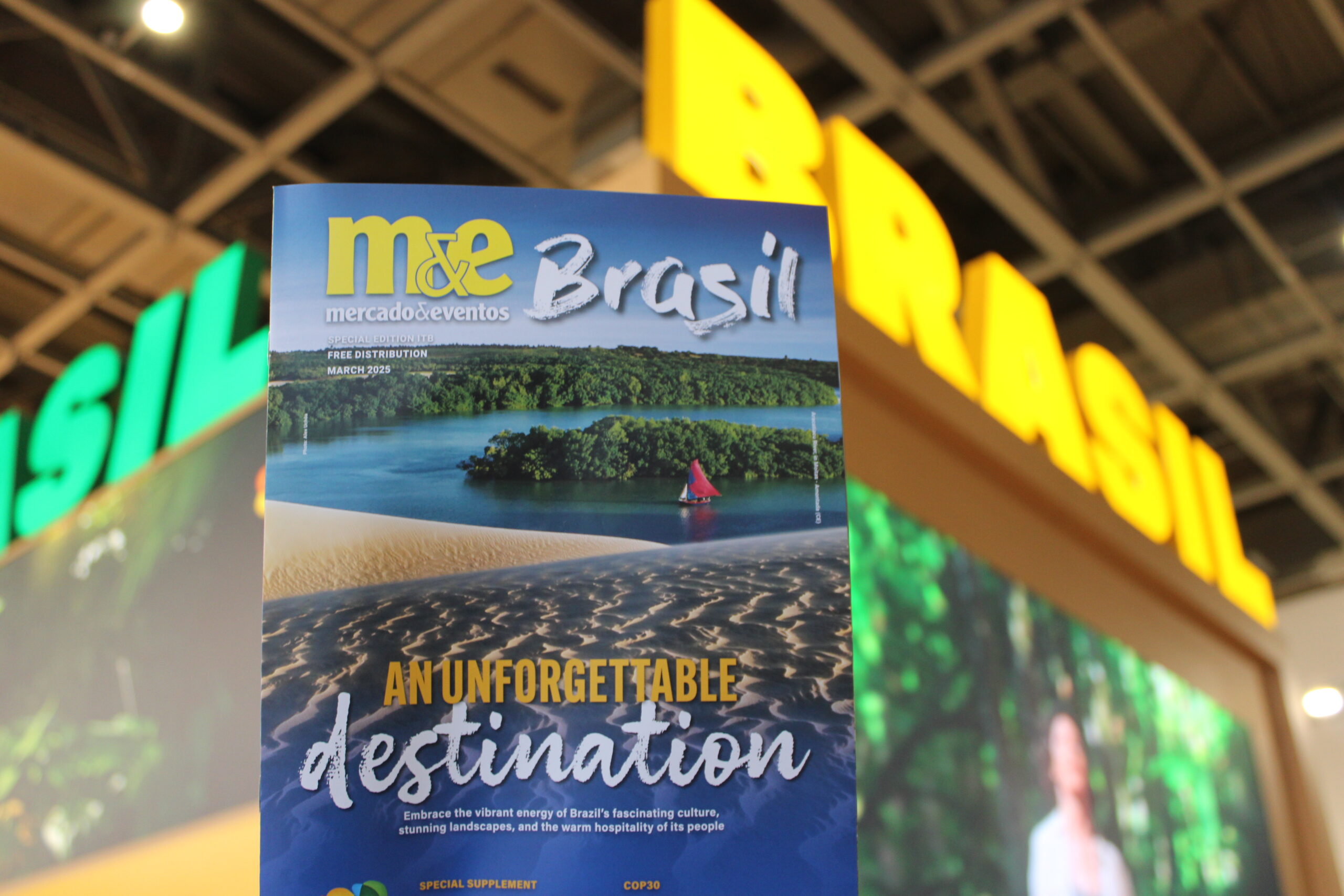 Como todos os anos, o M&E produziu uma edição especial de revista para a ITB