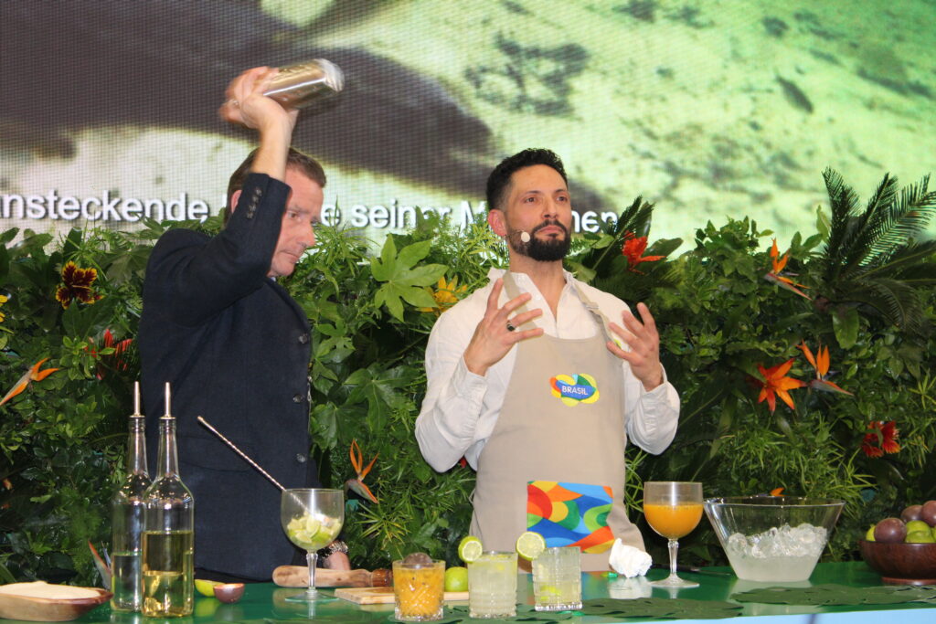 Uma masterclass de caipirinha aconteceu neste segundo dia