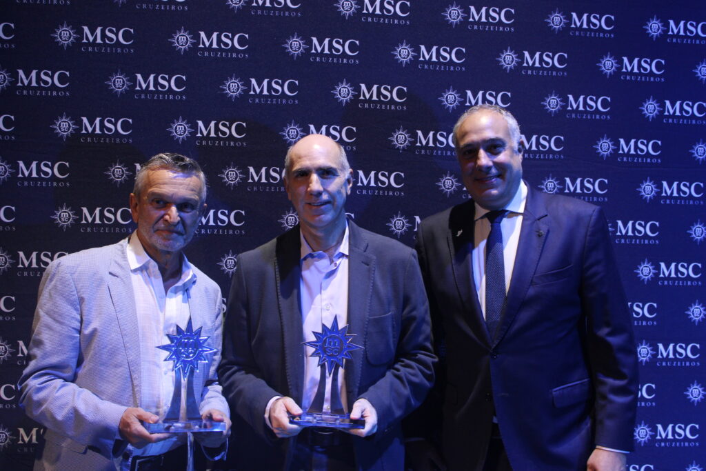 Agências premiadas na categoria Top Grupos Mice: Cia Das Artes e MCI Brasil