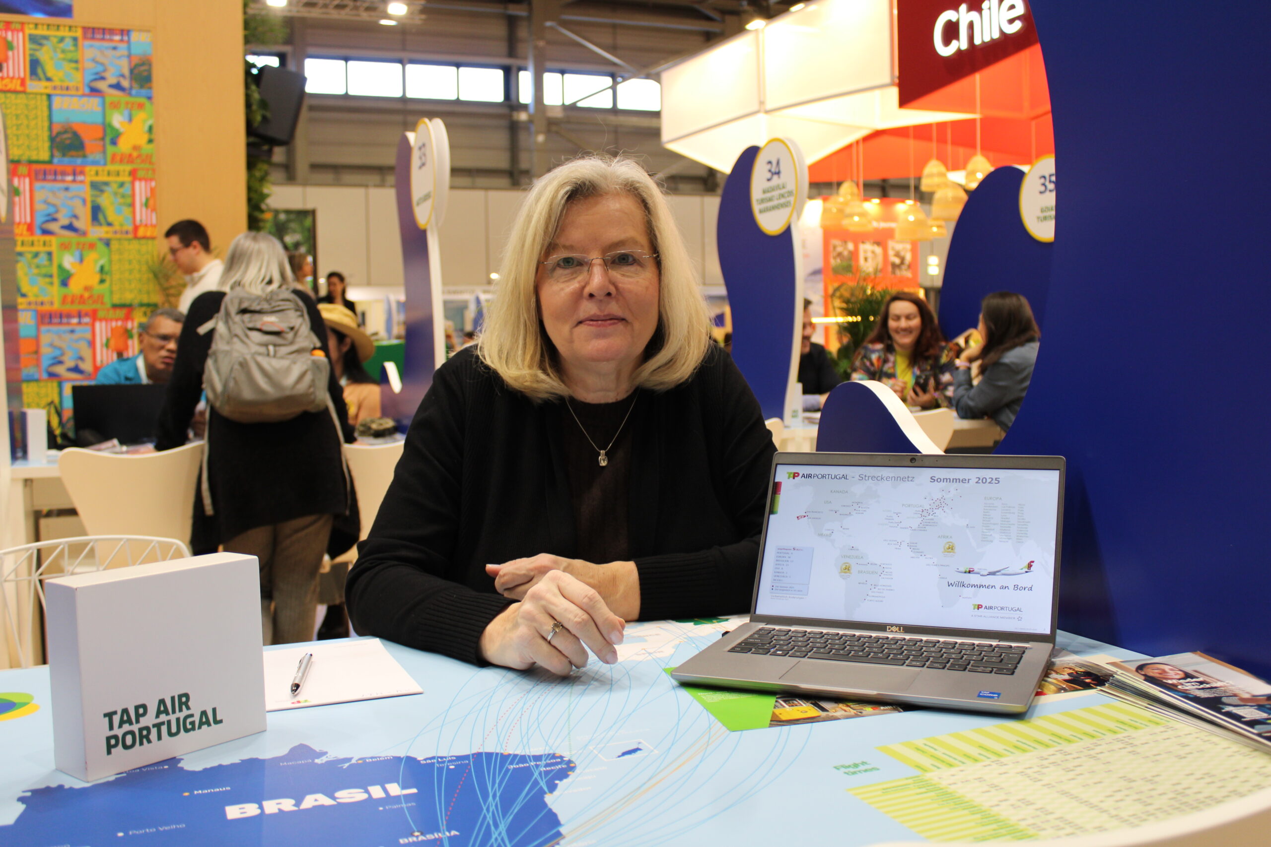 Sigrid Bacelar, da TAP Air Portugal Sigrid Bacelar, da TAP Air Portugal