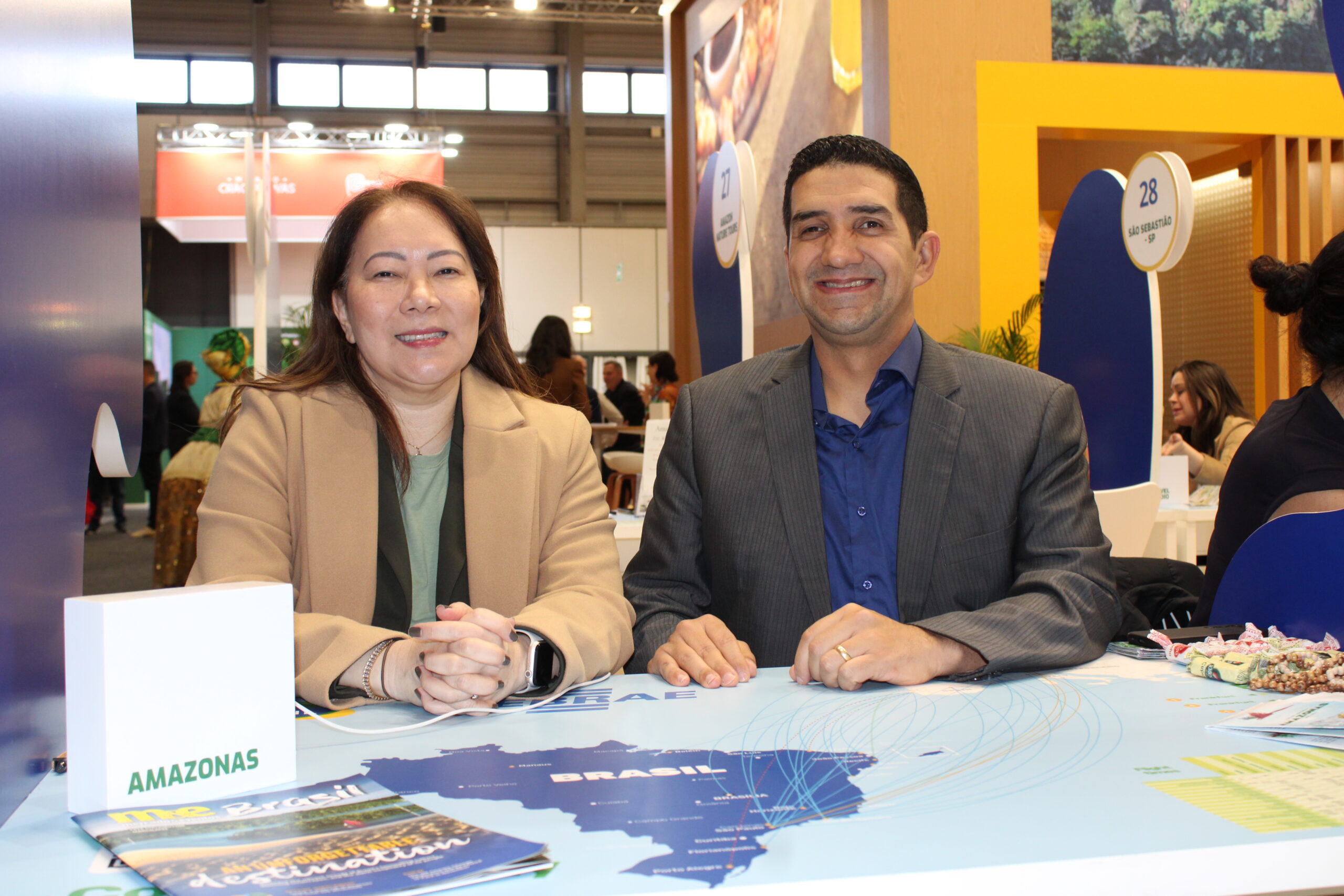 Clãudia Silveira e Adelson Pacheco, do Amazonas Clãudia Silveira e Adelson Pacheco, do Amazonas