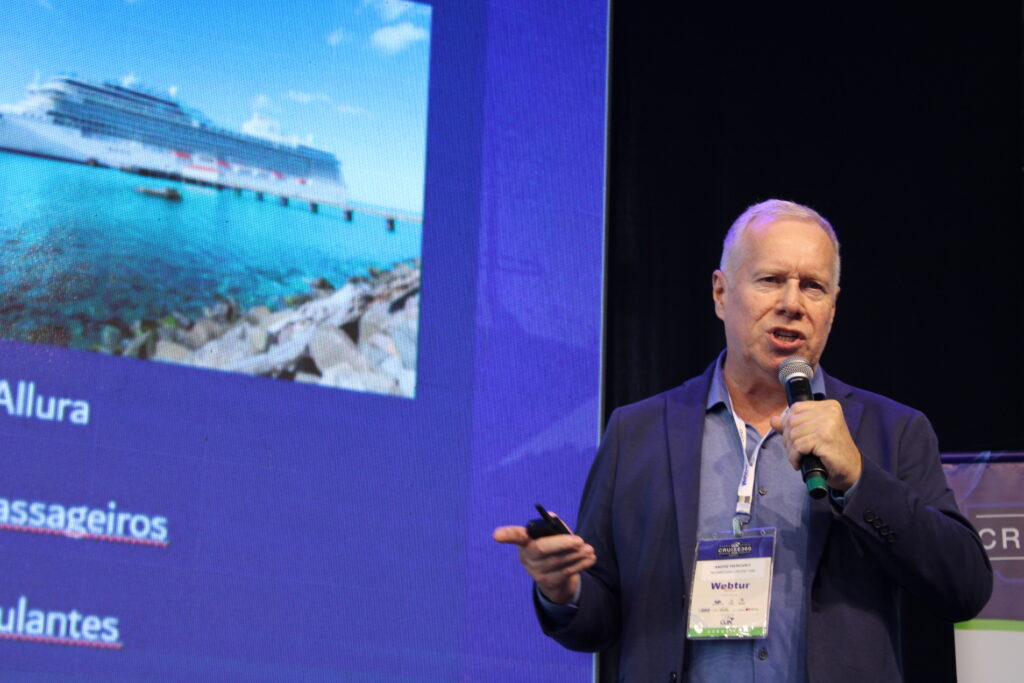 Andre Mercanti, da Norwegian Cruises Line (Felipe Abílio/M&E)
