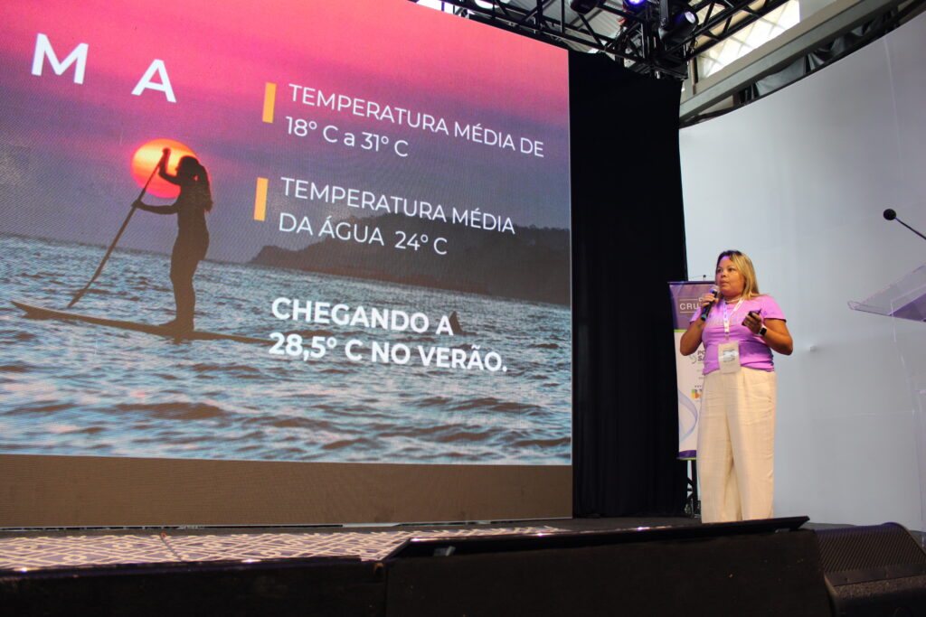 Carolina Reis, representante de Ilhabela