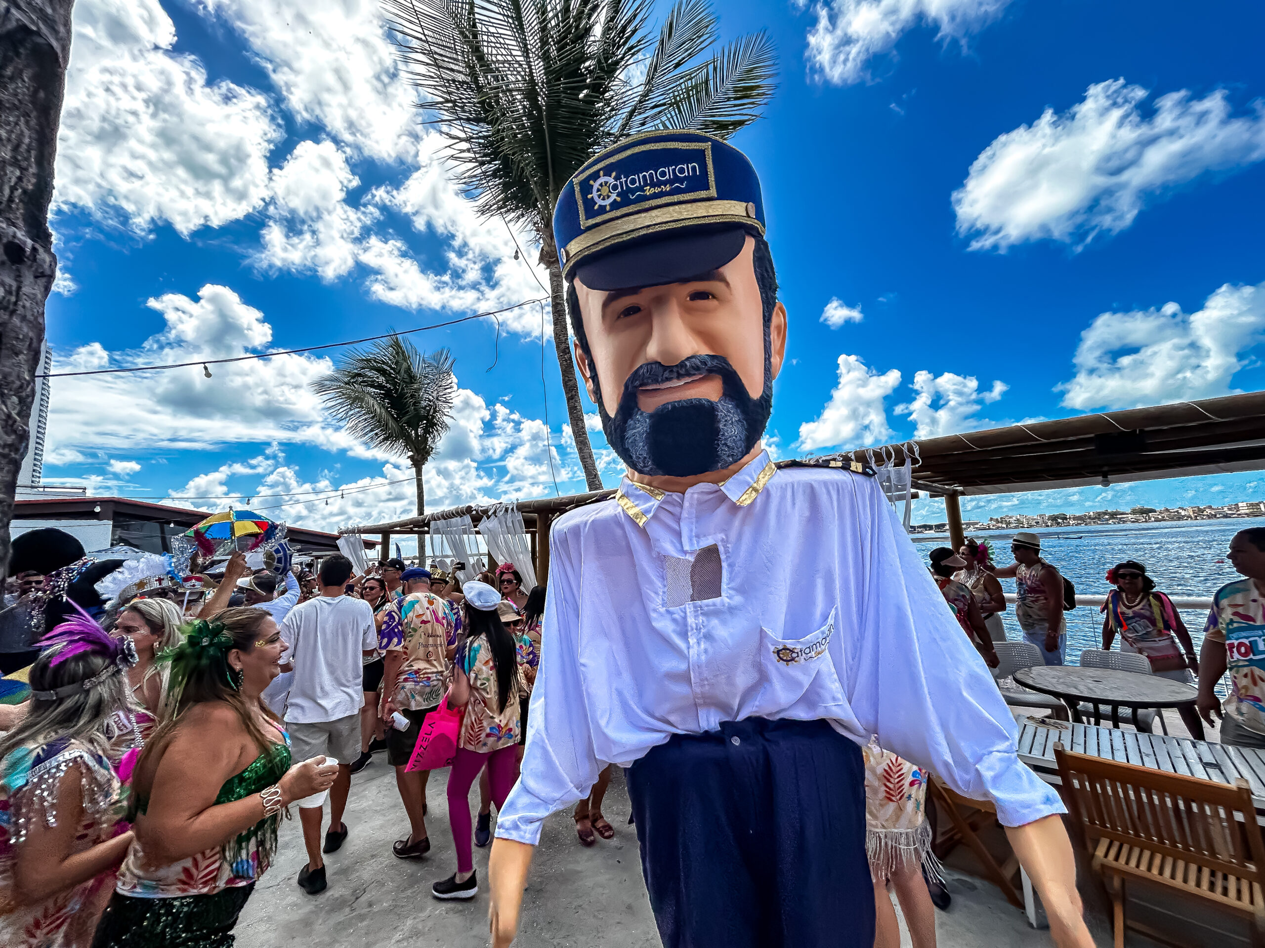 O Catamaran promoveu uma festa de carnaval para os convidados do seu camarote O Catamaran promoveu uma festa de carnaval para os convidados do seu camarote