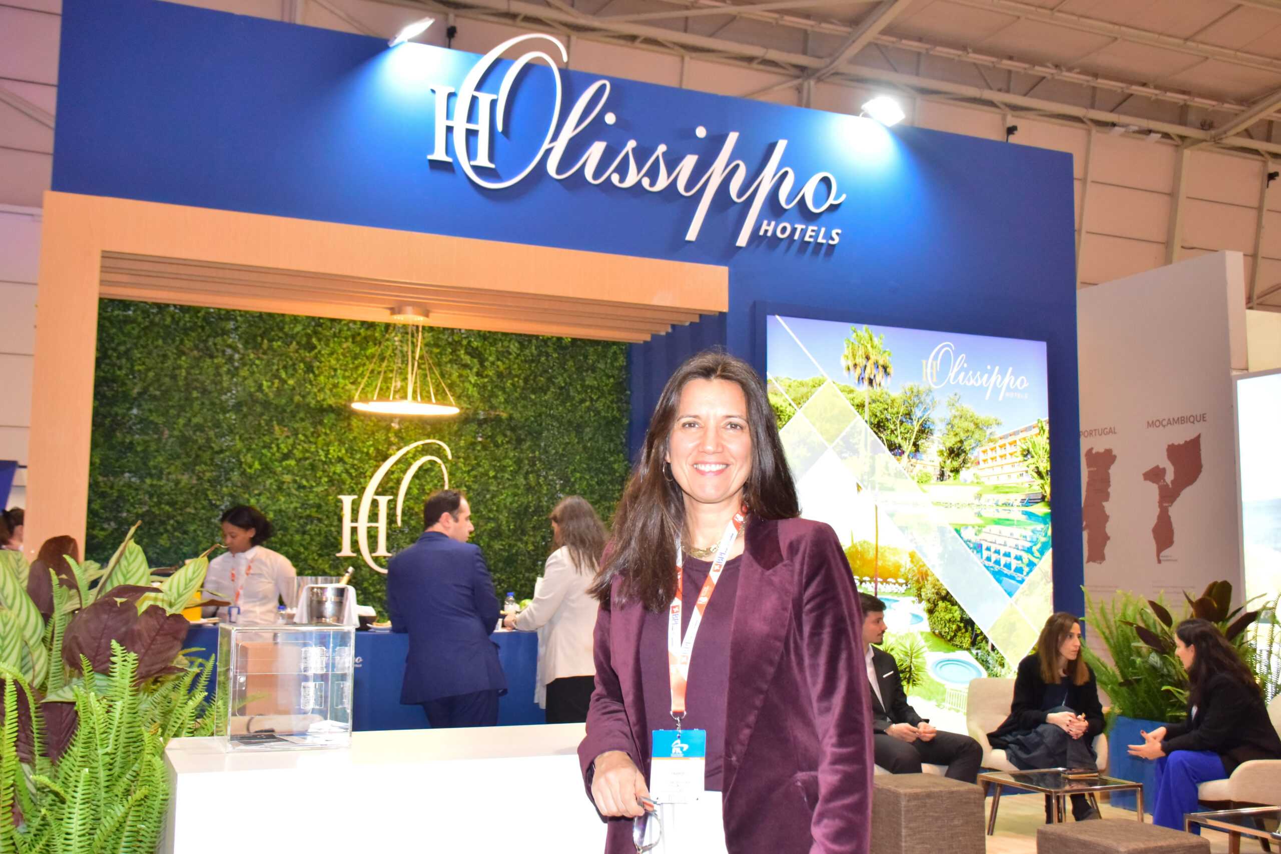 Graça Nogueira, representante de Marketing & Sales Manager Assistant do Hotel Olissippo Oriente Graça Nogueira, representante de Marketing & Sales Manager Assistant do Hotel Olissippo Oriente
