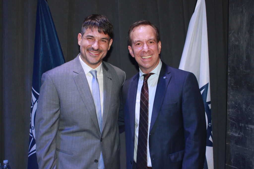 Ignácio Palácios e Adrian Ursilli, da MSC