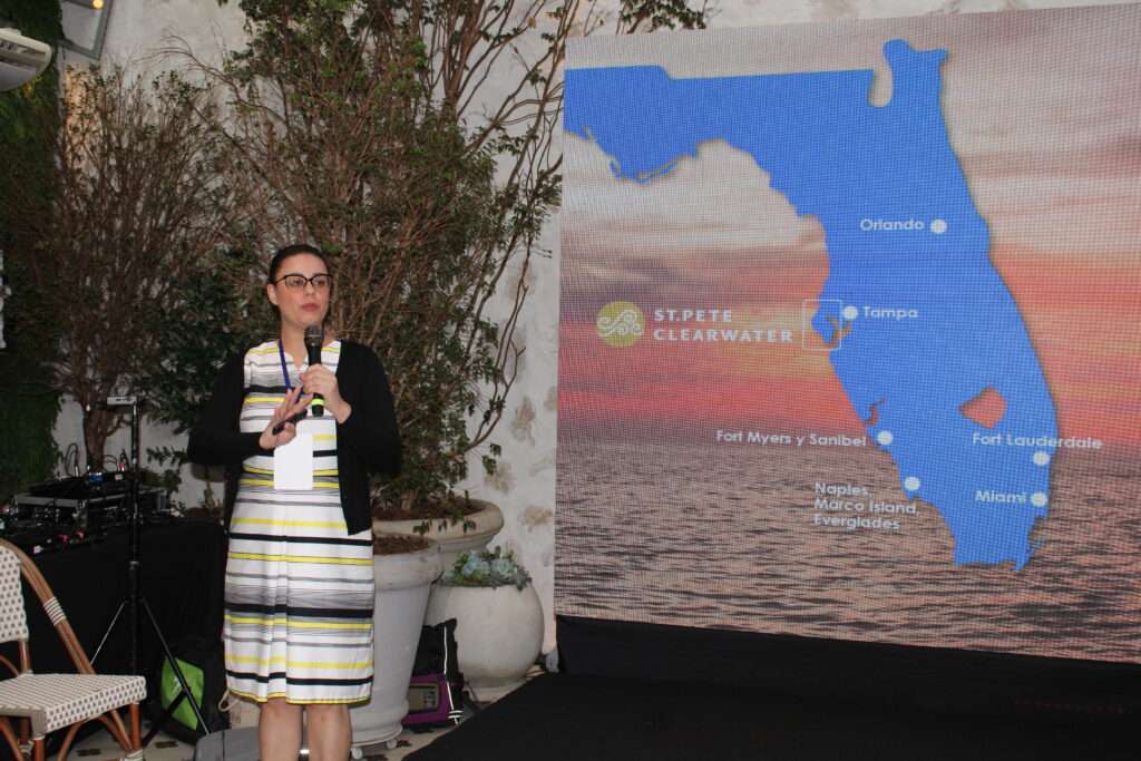 Ingrid Facchinette, representante de St. Pete, na Flórida