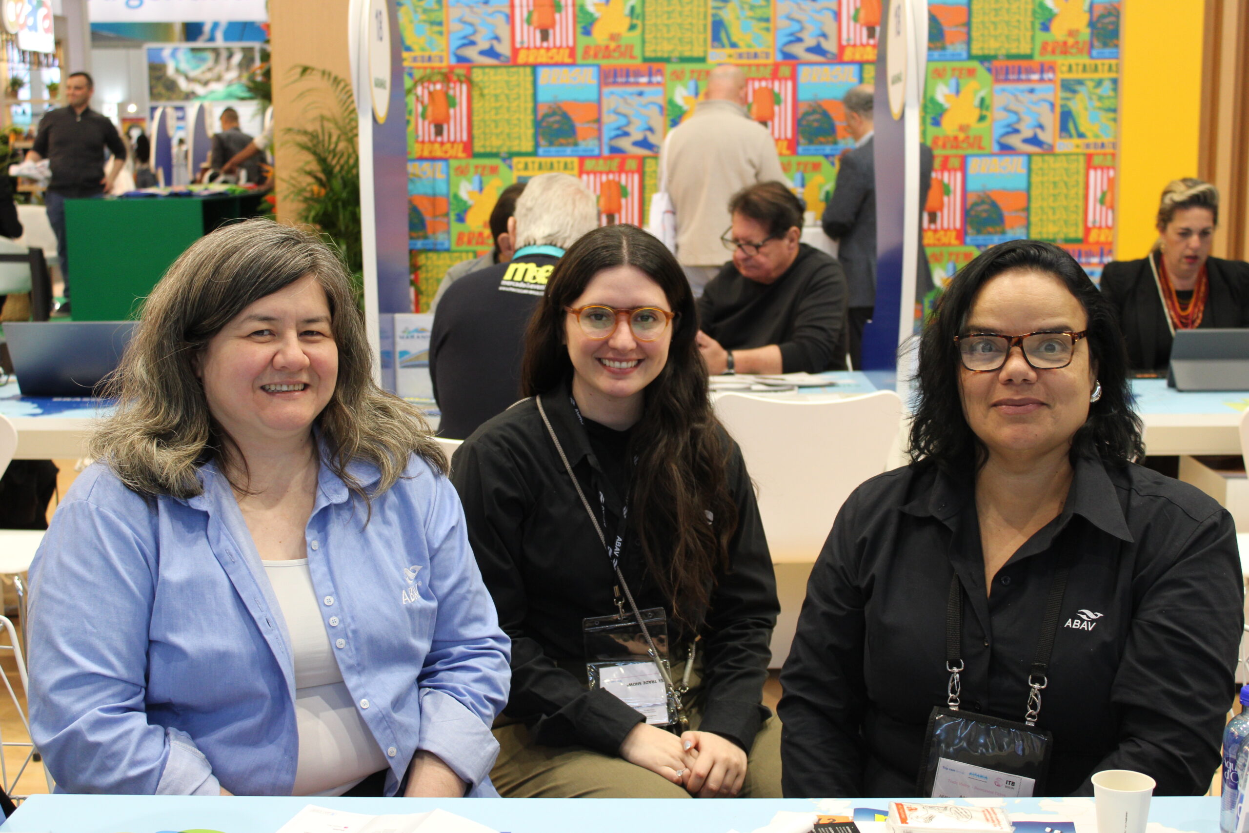 Jerusa Hara, Izabela Medeiros, Adriana Fitipaldi, da Abav Nacional Jerusa Hara, Izabela Medeiros, Adriana Fitipaldi, da Abav Nacional