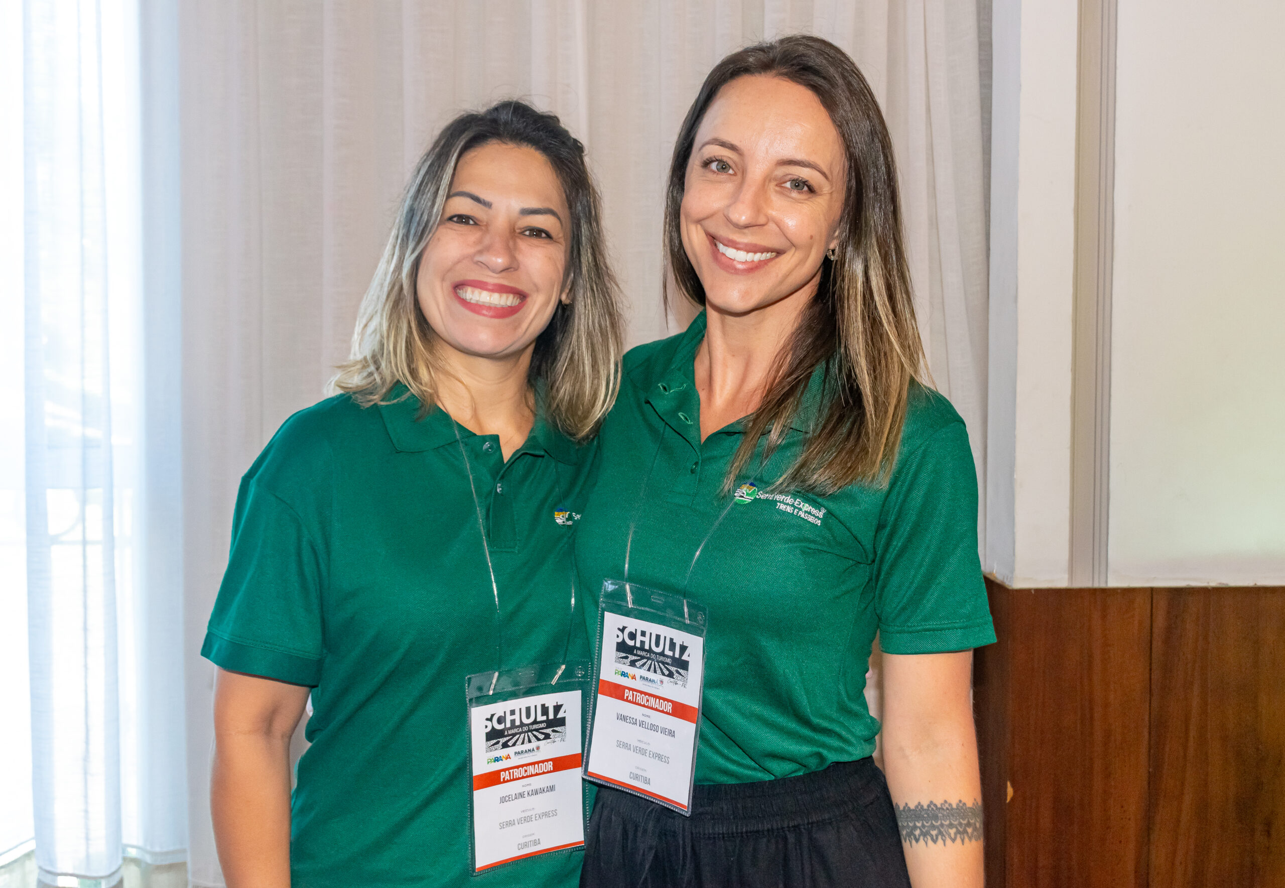 Jocelaine Kawakami e Vanessa Vieira, da Serra Verde Express Jocelaine Kawakami e Vanessa Vieira, da Serra Verde Express