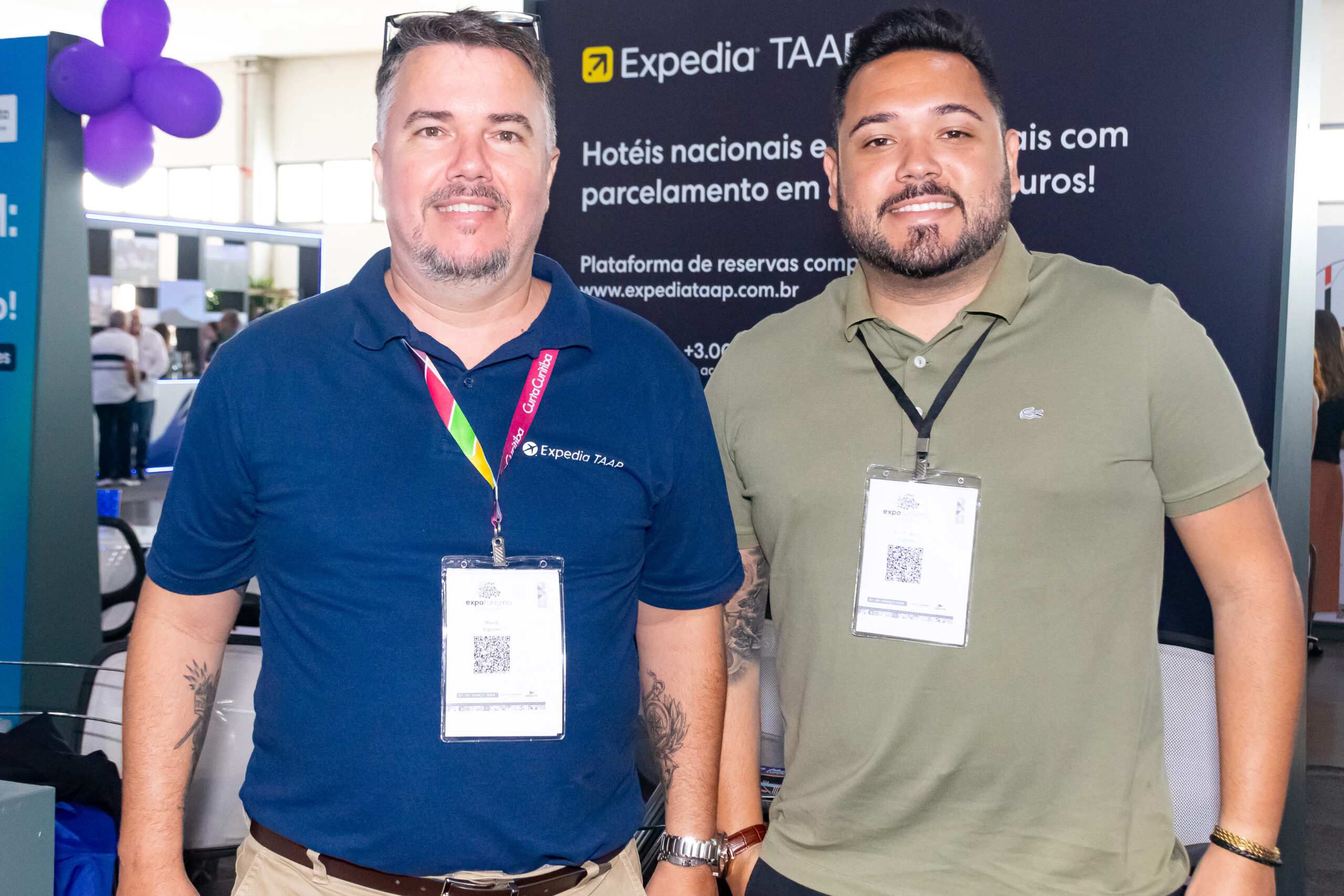Macedo e Eduardo, da Expedia