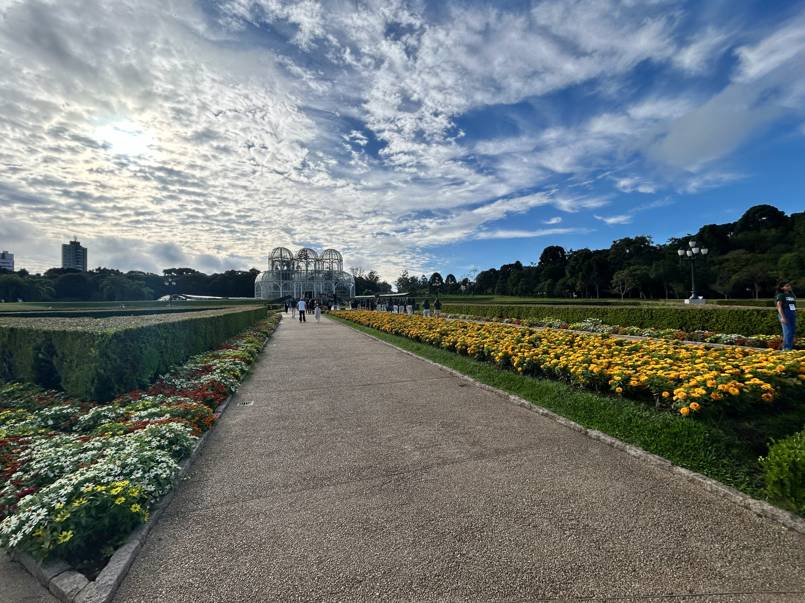 Manhã no Jardim Botânico de Curitiba