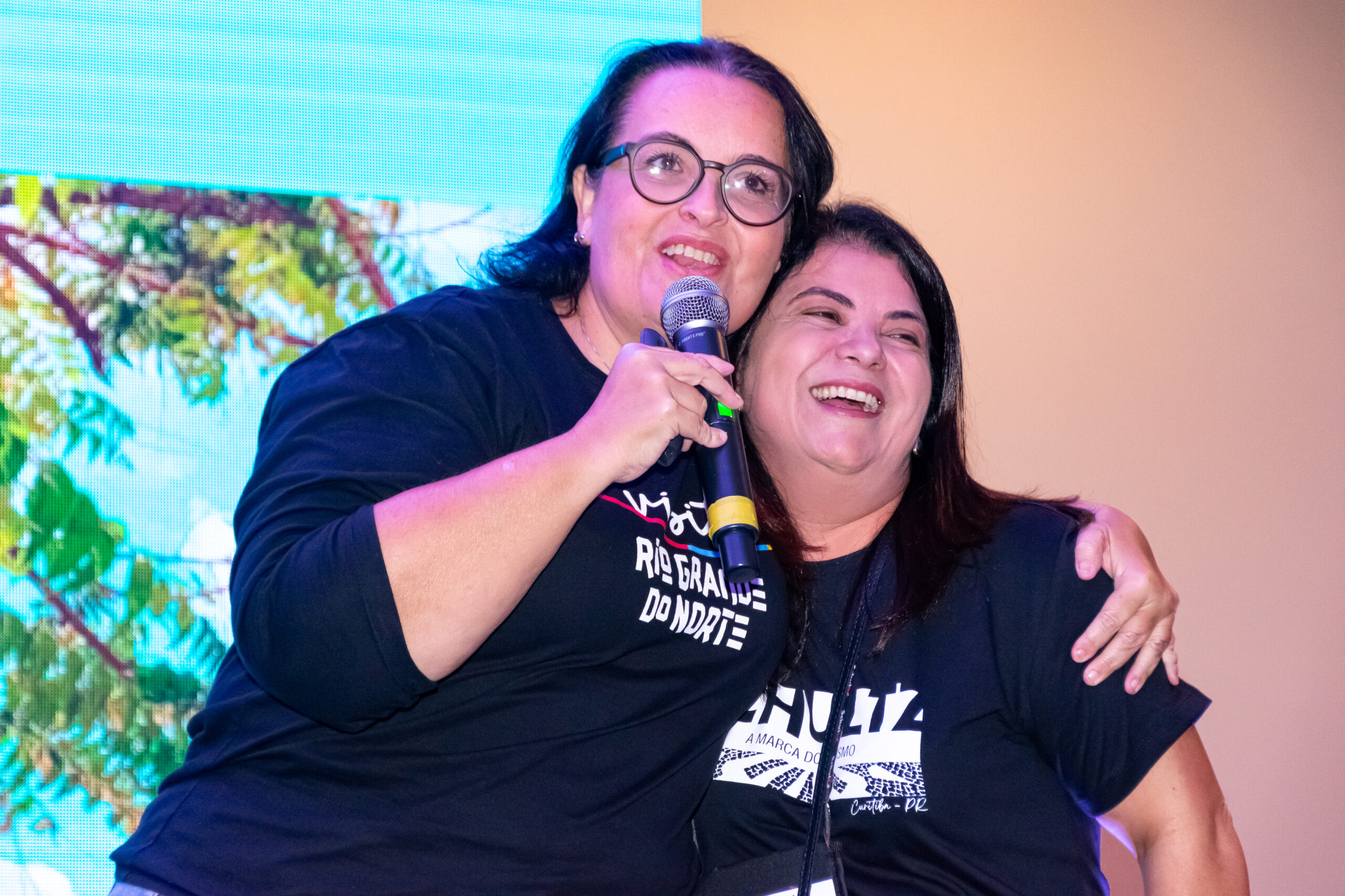 Molha Freire, do RN e Ana Santana, da Schultz Molha Freire, do RN e Ana Santana, da Schultz