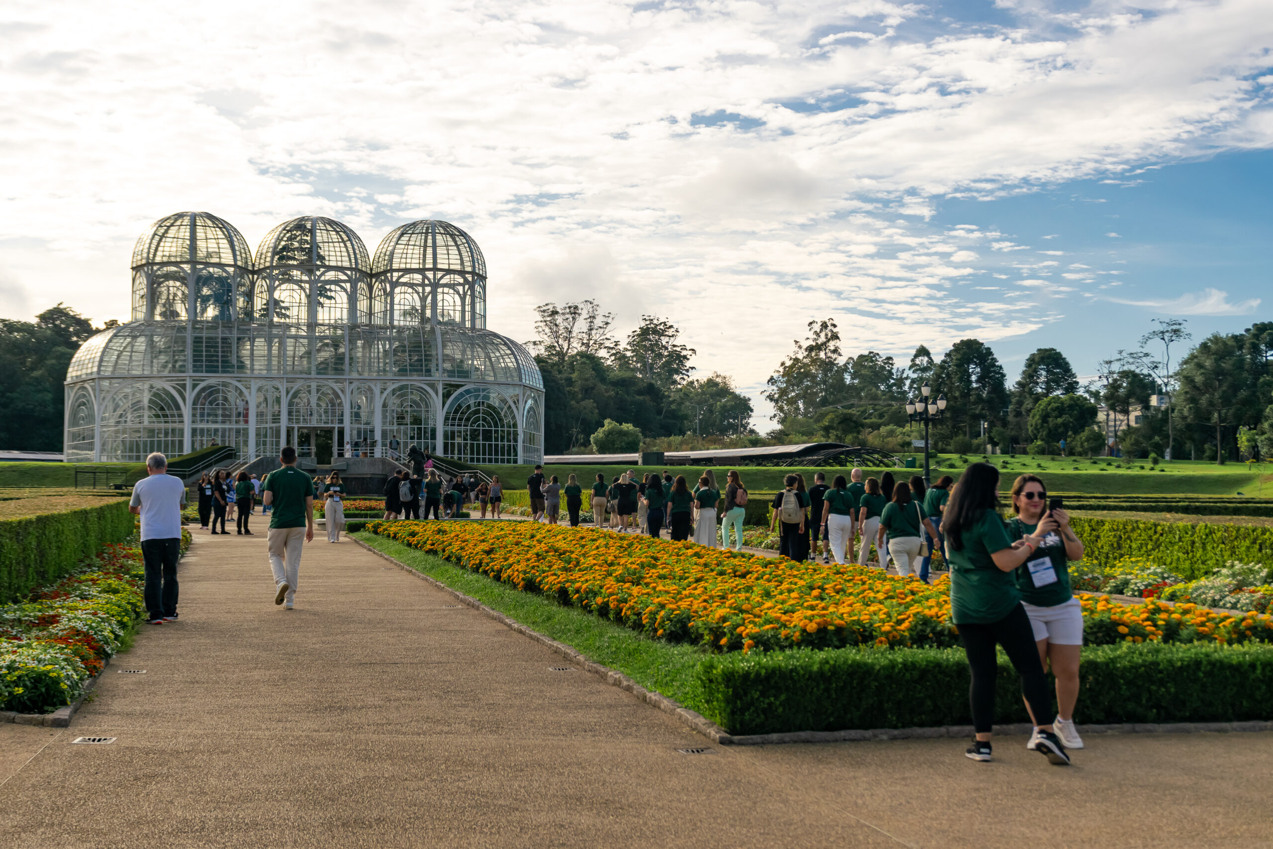 O Jardim Botânico é um dos principais cartões postais de Curitiba